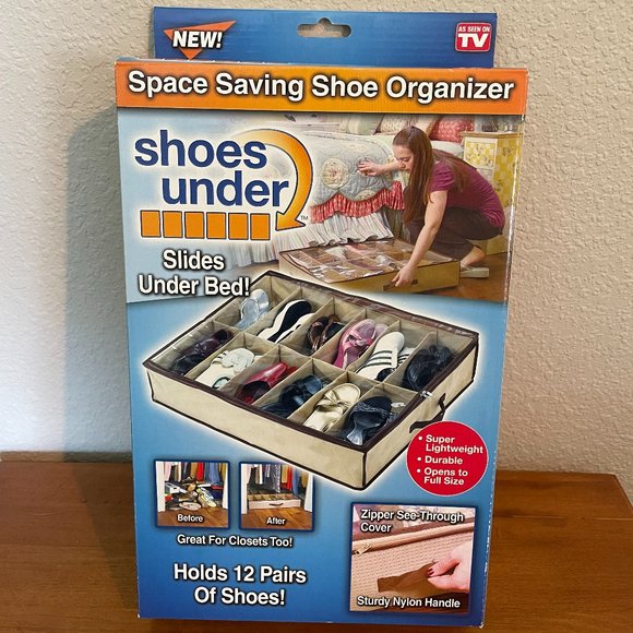 Other - Space Saving Shoe Storage Organizer – Holds 12 Pair of Shoes